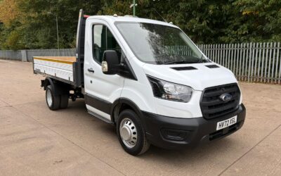 2022 (72) Ford Transit Leader 350 Tipper Twin Wheel RWD