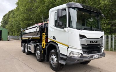 2026 DAF XDC 450 32T Tipper Grab Auto