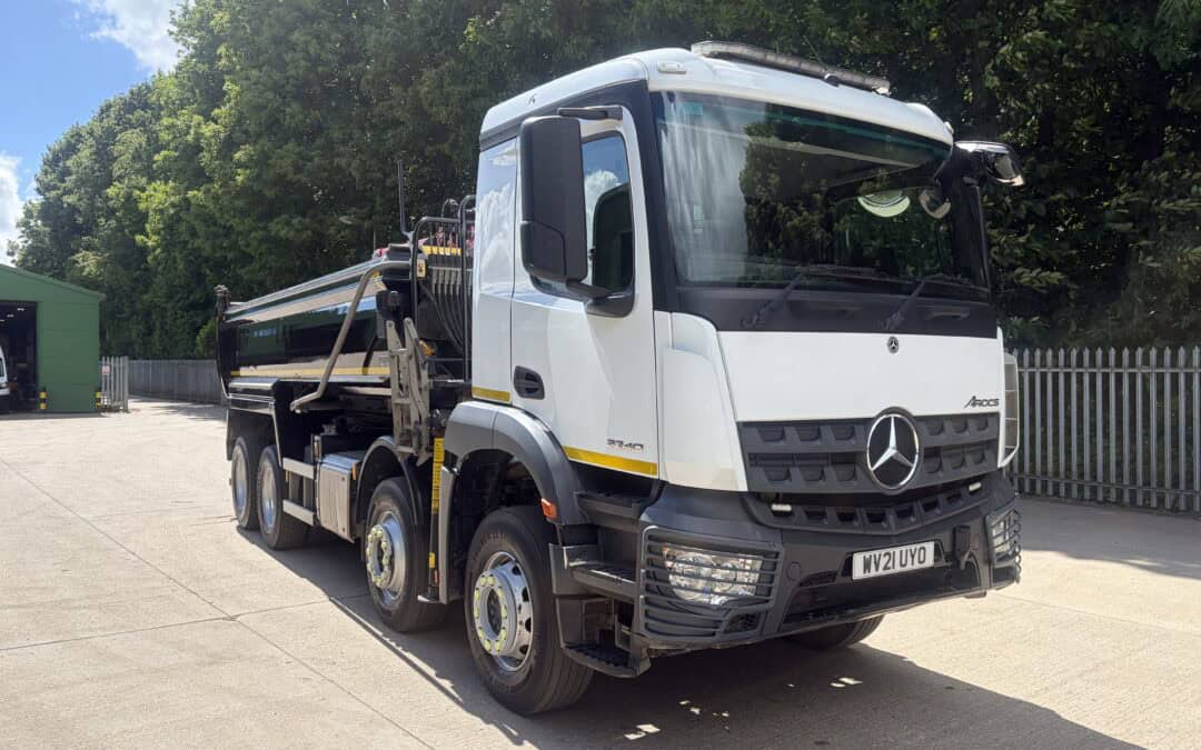 2021 Mercedes Benz Arocs Auto 8×4 32T Tipper Grab